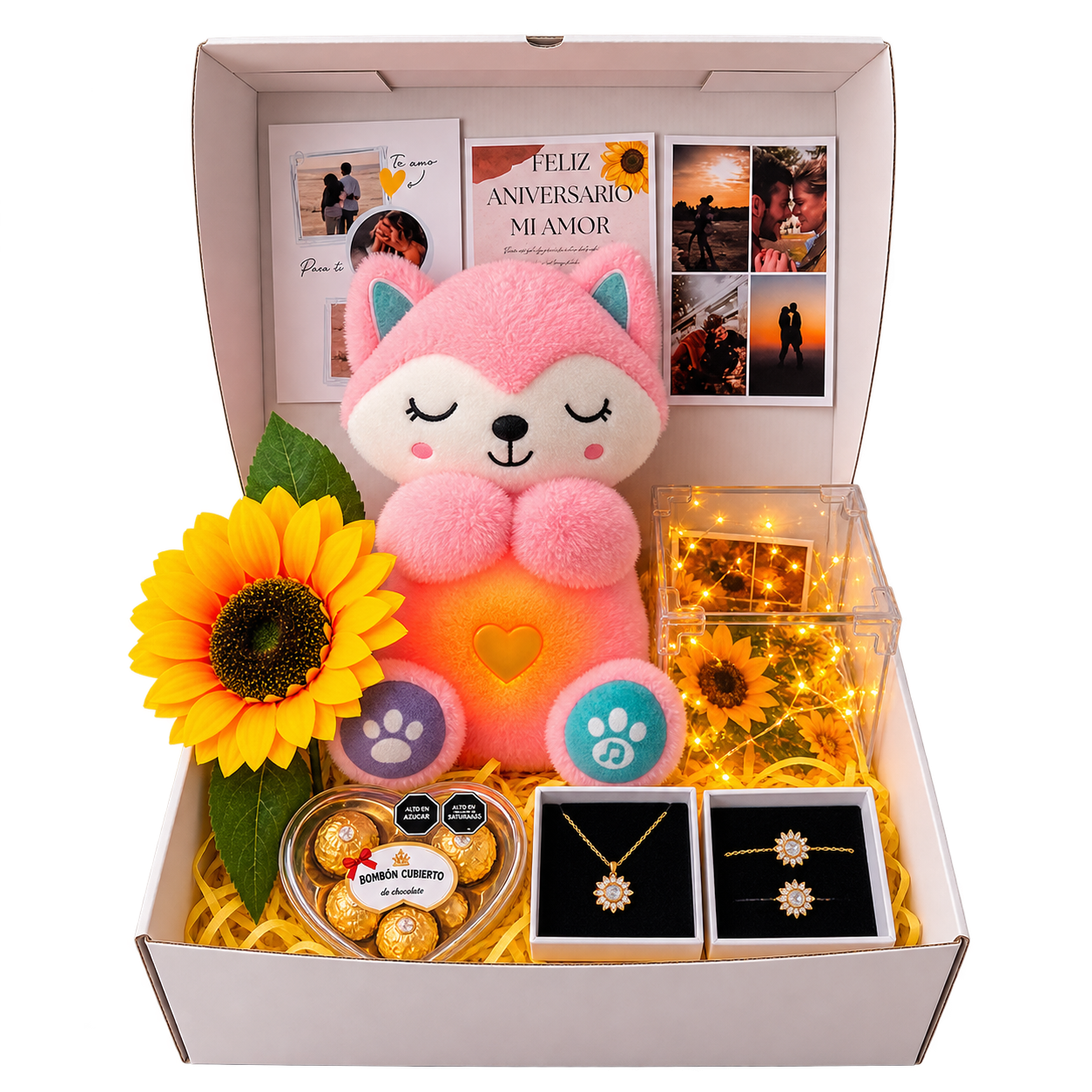 Box girasol zorrito