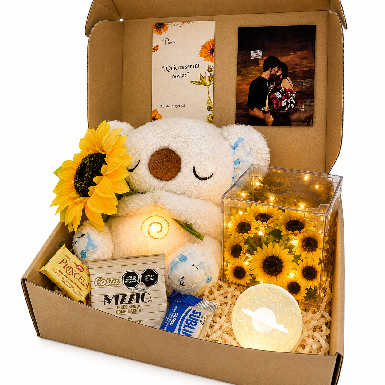 Box Princesa girasol